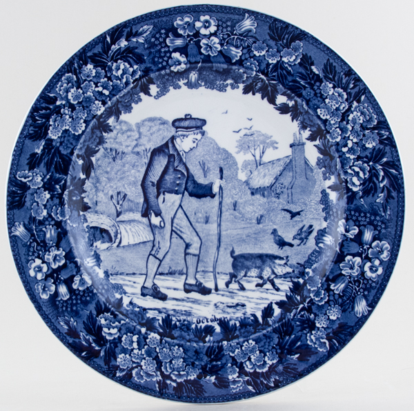 Plate October c1923